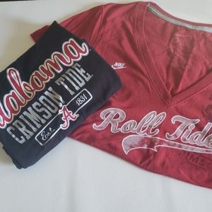 University of Alabama shirts